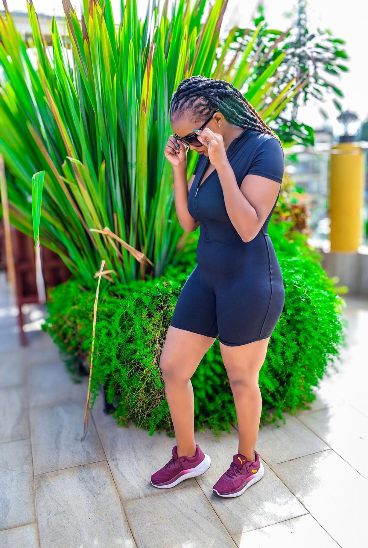 Enzi Zip-up Jumpsuit