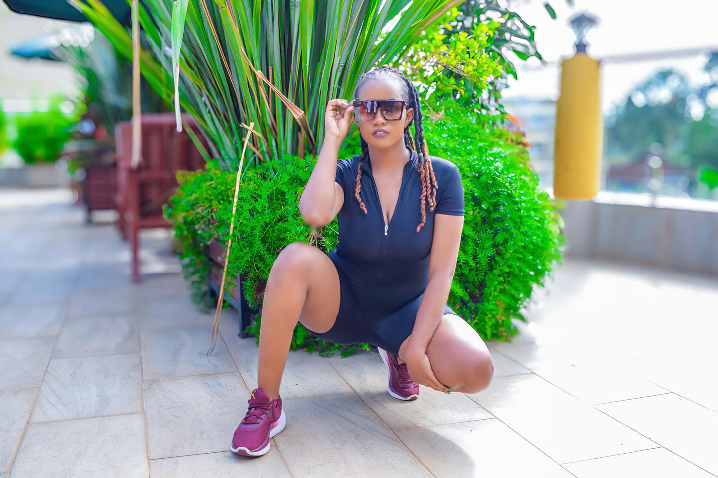 Enzi Zip-up Jumpsuit