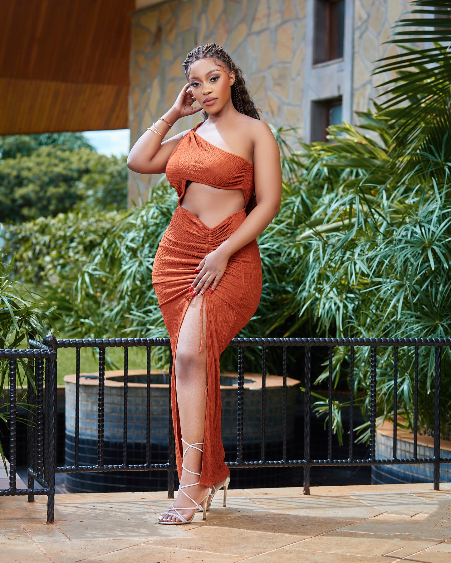 Miale Slit Dress
