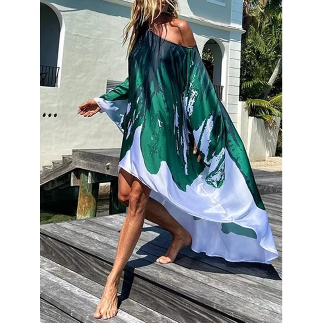 Ndege Swing Dress (Plus size)