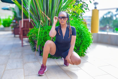 Enzi Zip-up Jumpsuit
