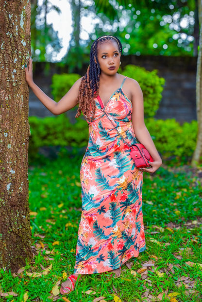 Mchana Floral Maxi Dress